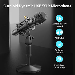 MAONO AU-HD300T USB/XLR Dynamic Mic for Singing